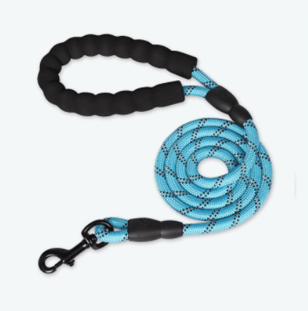 Reflective Nylon Dog Leash - Enhance Safety And Style On Walks-1